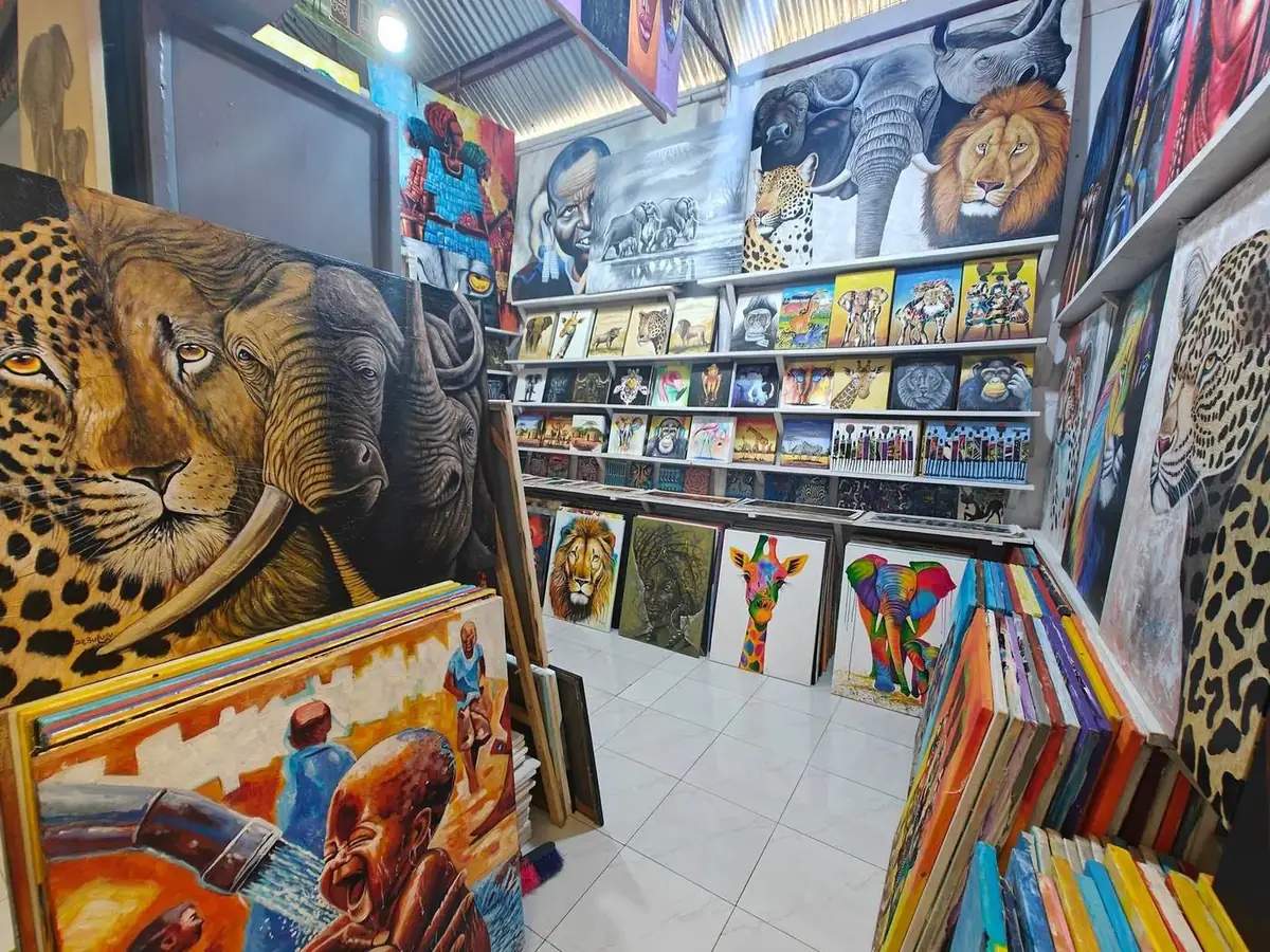 Wildlife paintings by local artists